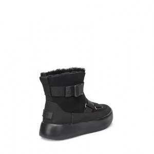 UGG CLASSIC BOOM BUCKLE BOOT BLACK