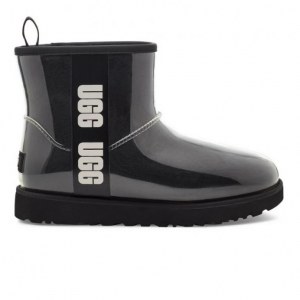 UGG CLASSIC CLEAR MINI BLACK