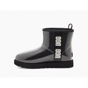 UGG CLASSIC CLEAR MINI BLACK