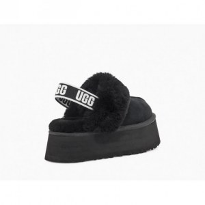 UGG FUNKETTE SLIPPER BLACK