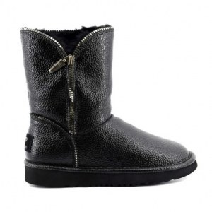 UGG JIMMY CHOO GRANULAR SKIN BLACK