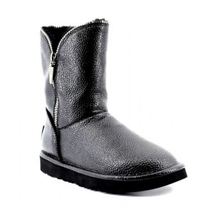 UGG JIMMY CHOO GRANULAR SKIN BLACK