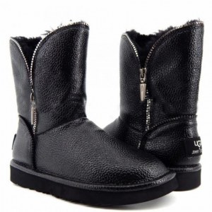 UGG JIMMY CHOO GRANULAR SKIN BLACK