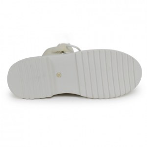 UGG MARTIN PATENT WHITE