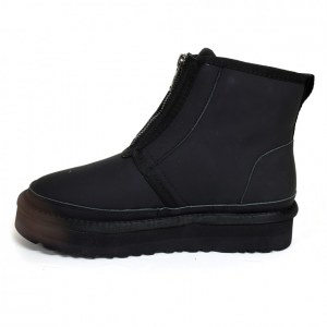 UGG NEUMEL PLATFORM ZIP BLACK