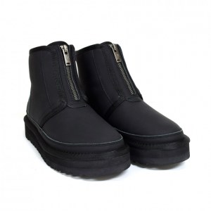 UGG NEUMEL PLATFORM ZIP BLACK