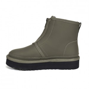 UGG NEUMEL PLATFORM ZIP ULTRA MATTE SEAWEED