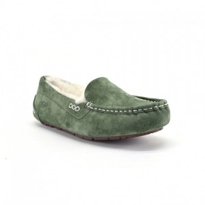 UGG MOCASSINS ANSLEY DARK GREEN