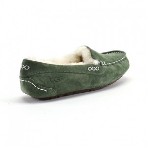 UGG MOCASSINS ANSLEY DARK GREEN