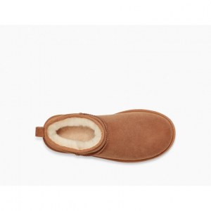 UGG CLASSIC ULTRA MINI CHESTNUT