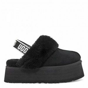 UGG FUNKETTE SUEDE PLATFORM BLACK