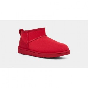 UGG CLASSIC ULTRA MINI SAMBA RED TNL