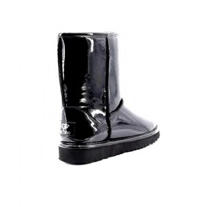 UGG JIMMY CHOO CLASSIC PATENT II BLACK