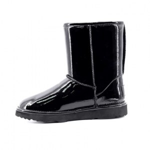 UGG JIMMY CHOO CLASSIC PATENT II BLACK